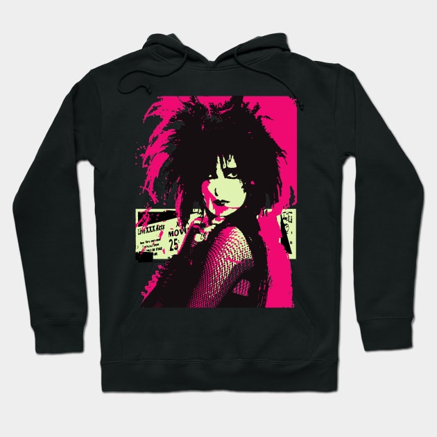 Siouxsie Sioux Hoodie by HardisonLCollinsIII